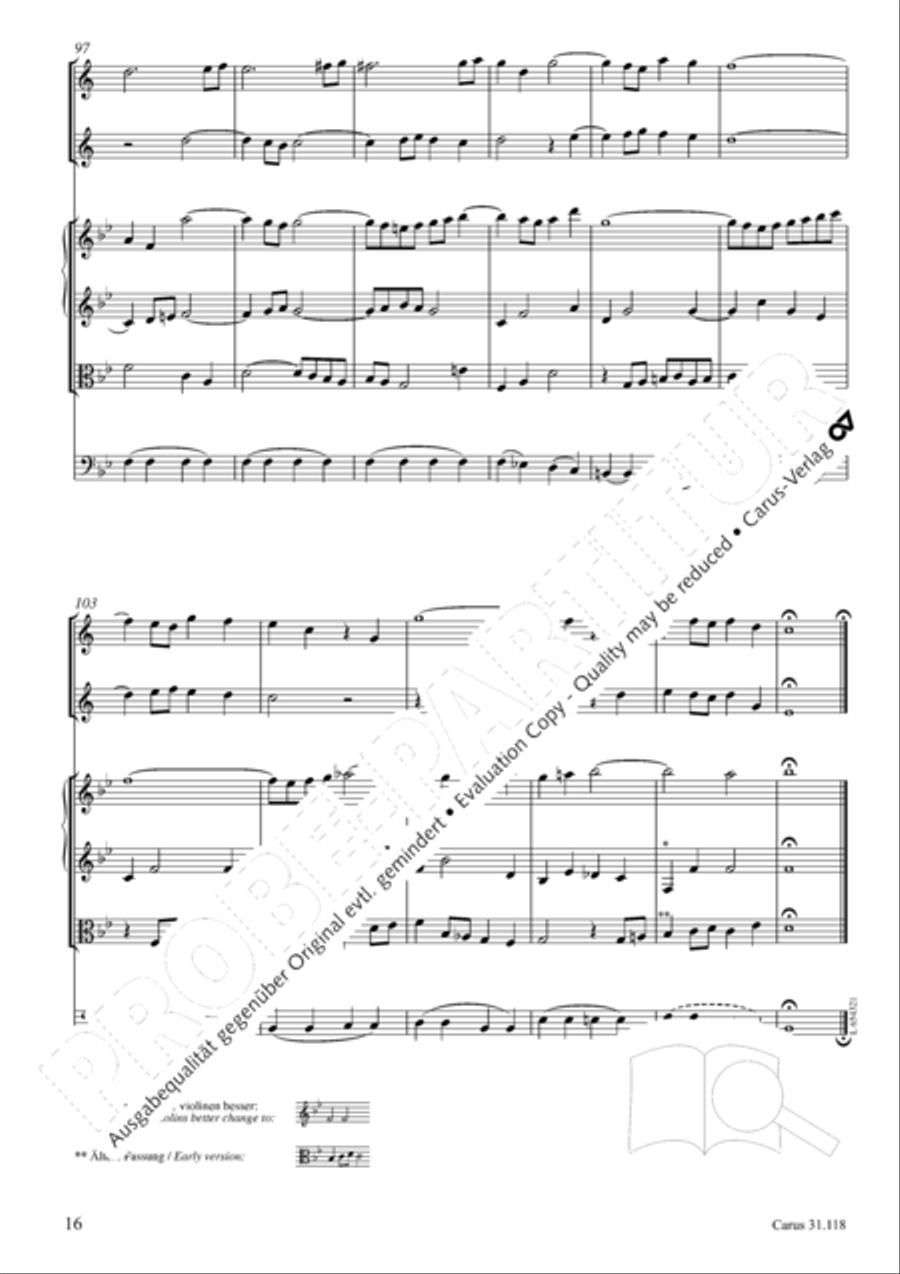 O Jesus Christ, my life, my light 4-Part scores gallery preview page 13