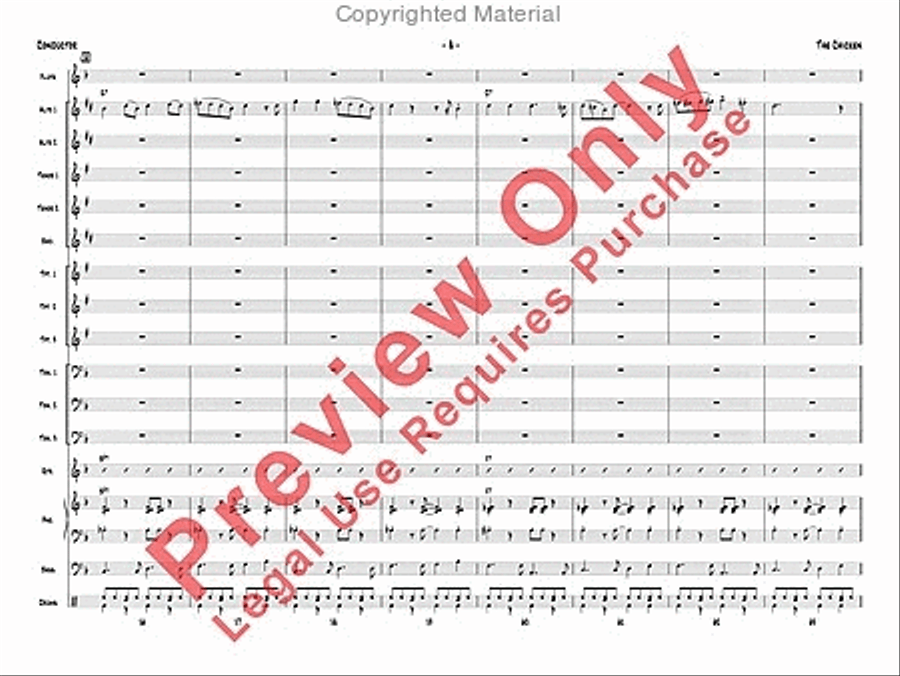 The Chicken Jazz Ensemble scores gallery preview page 11