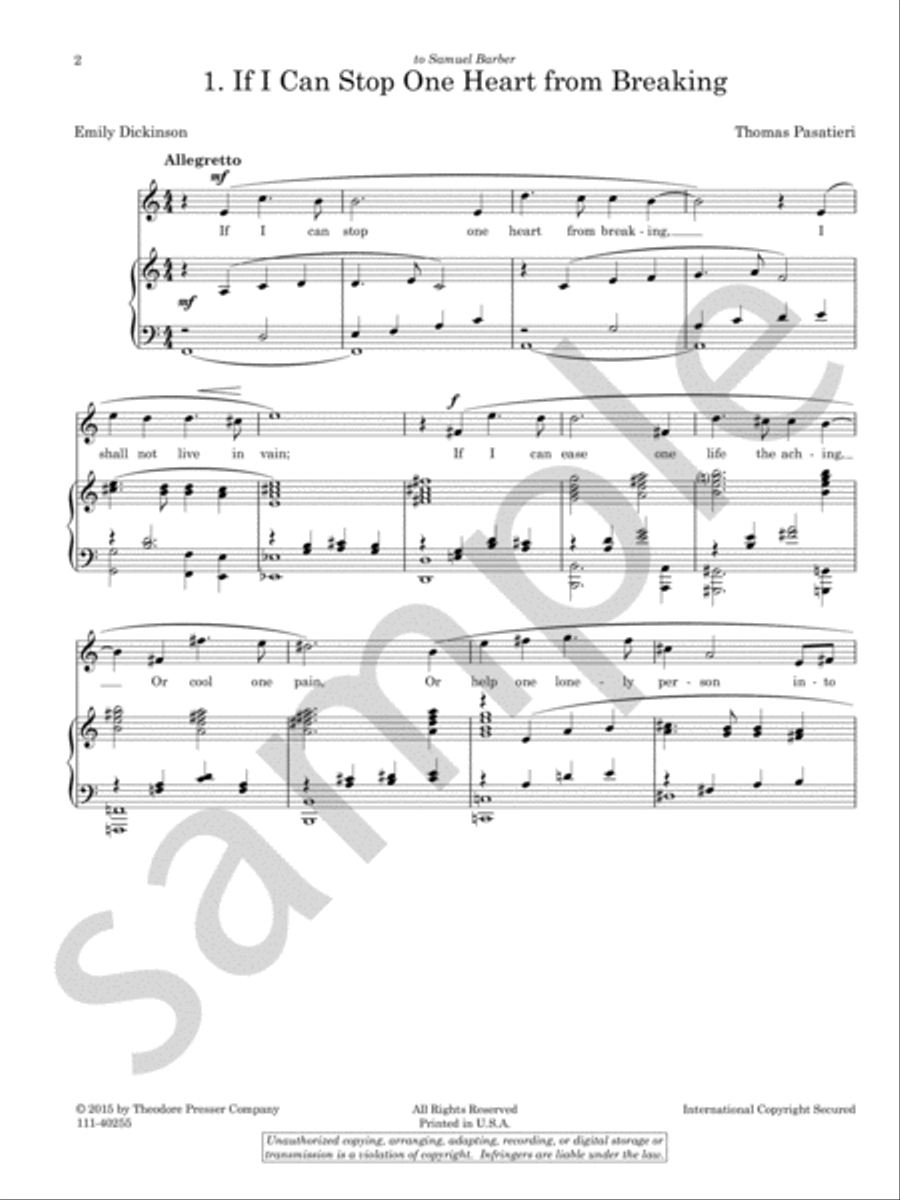 Album Leaves, Vol. 3 Album Leaves, Vol. 3 Chamber Music scores gallery preview page 4