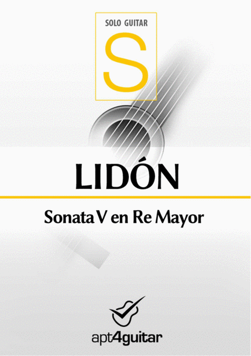 Sonata V en Re Mayor image number null