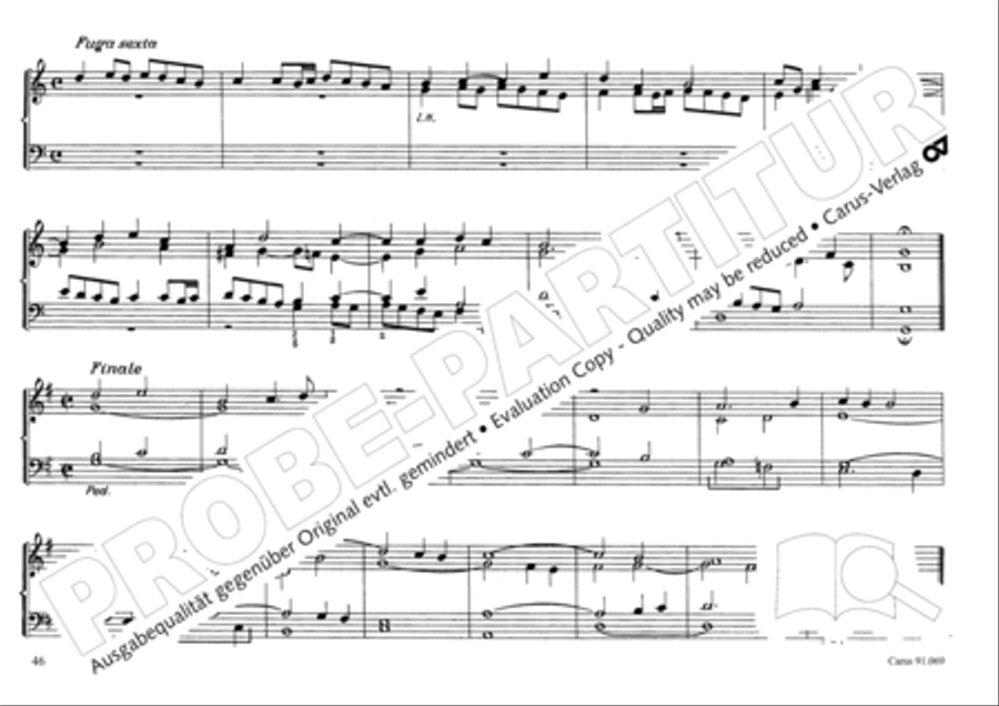Musikalischer Blumenstrauss Organ Solo scores gallery preview page 49