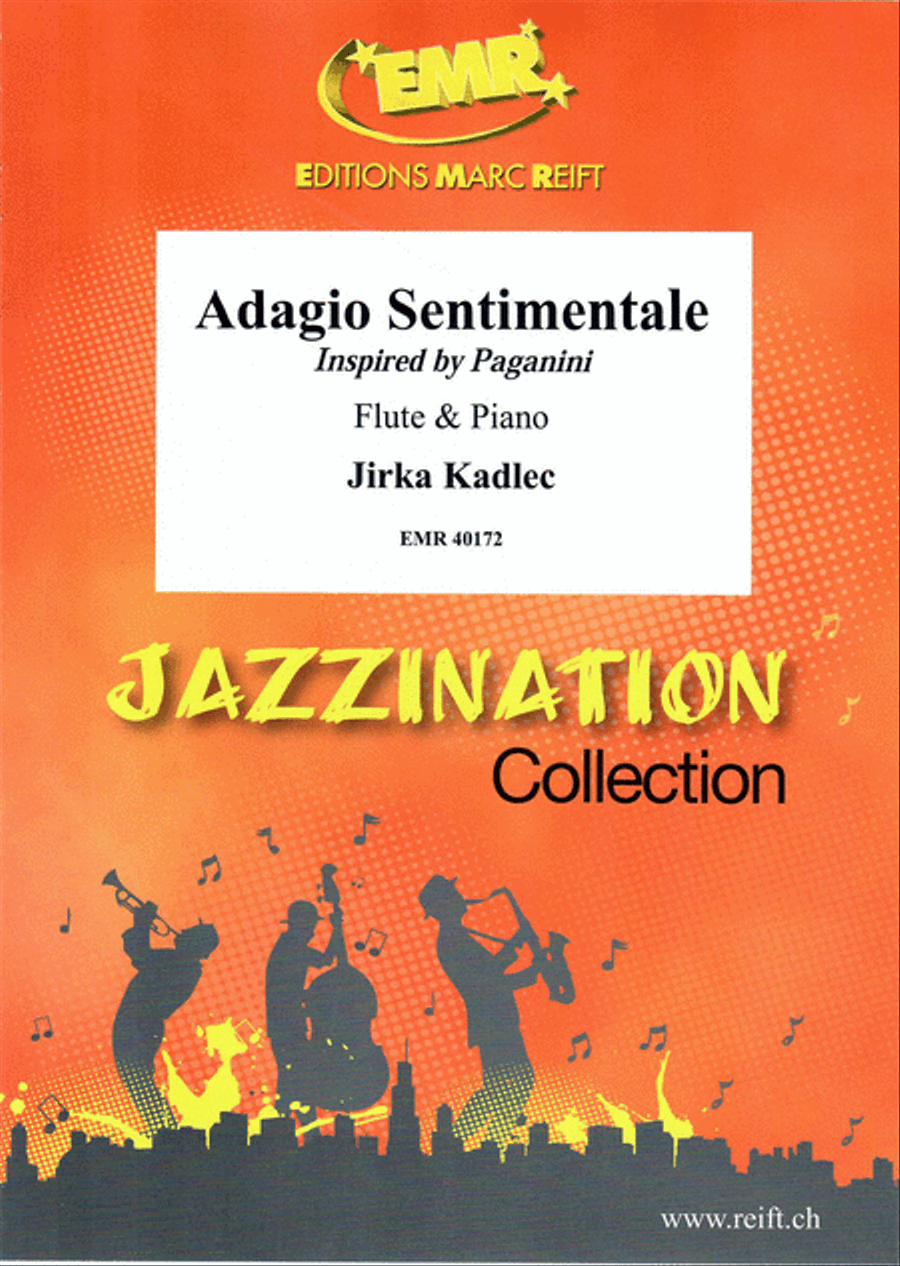 Adagio Sentimentale Flute Solo scores gallery preview page 1