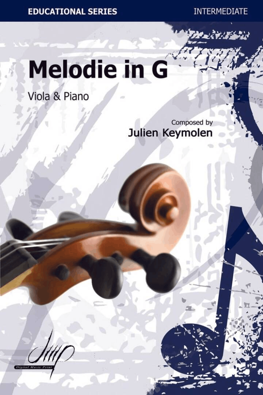 Melodie In G Piano Accompaniment scores gallery preview page 1