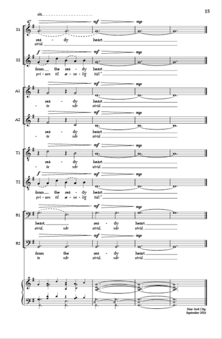 Wintertide/Solrenning Sæle SSAATTBB scores gallery preview page 14