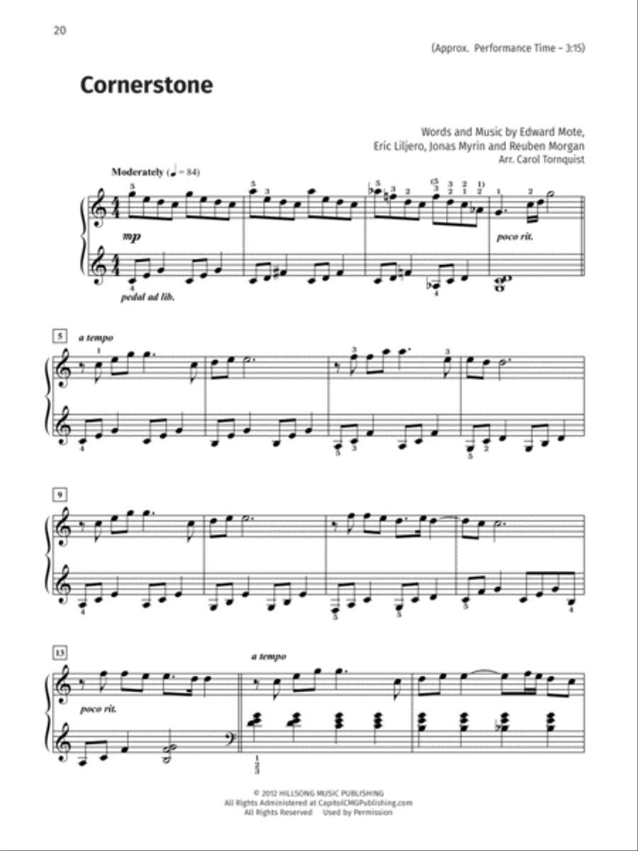A to Z Praise and Worship Hits Piano Solo scores gallery preview page 5