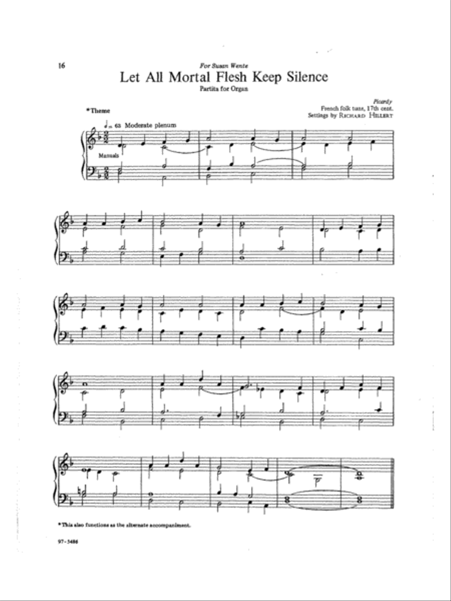 Hymn Preludes for Holy Communion, Vol. I Organ scores gallery preview page 5