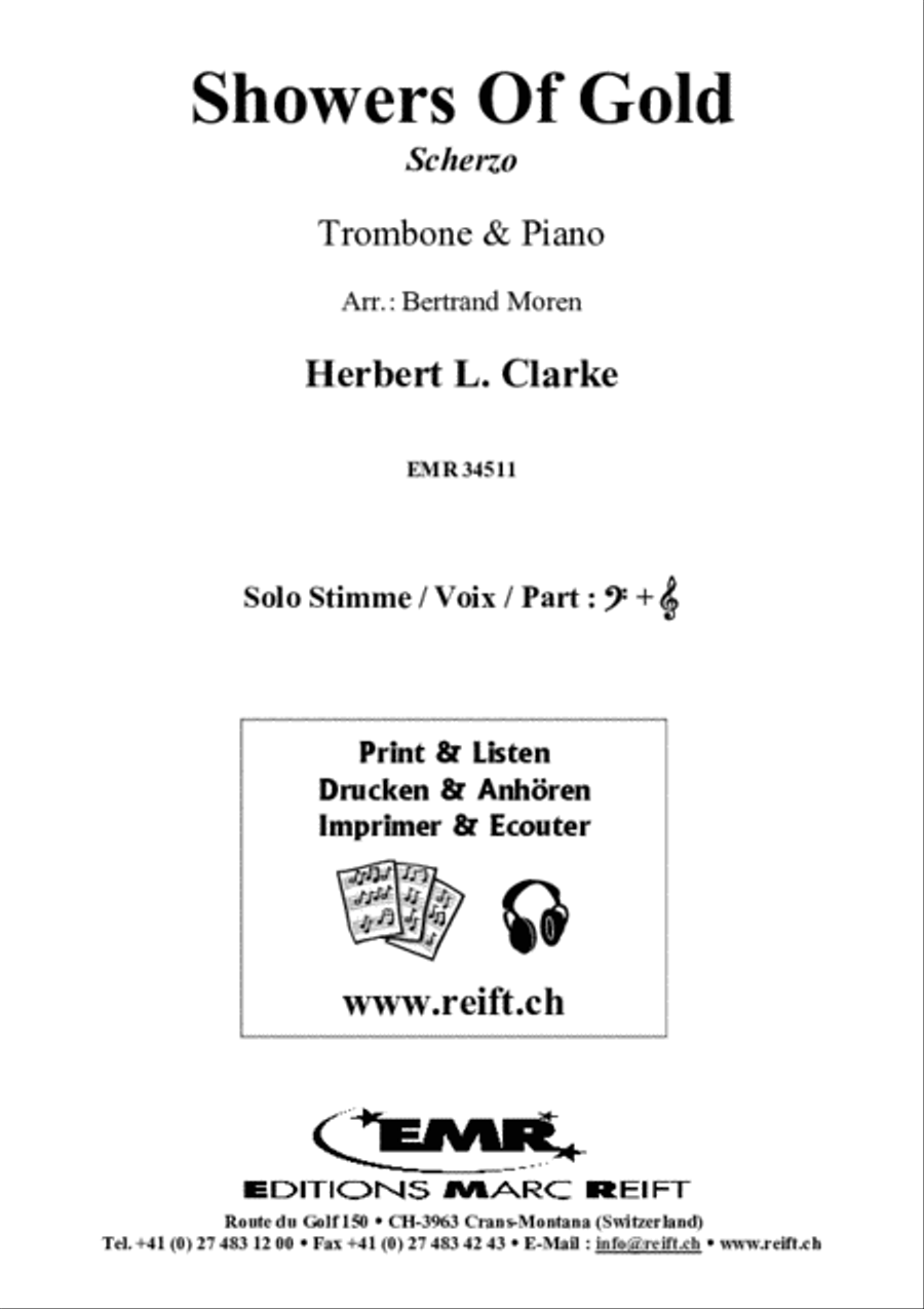 Showers Of Gold Piano Accompaniment scores gallery preview page 2