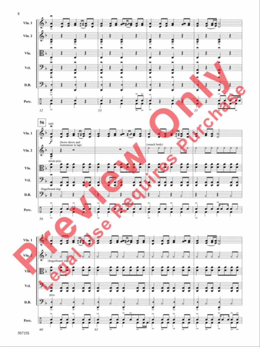 Battle Battle String Orchestra scores gallery preview page 9