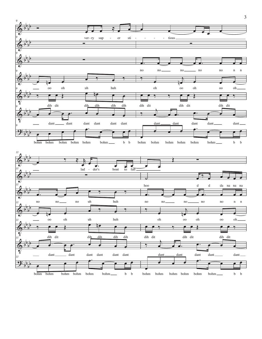 Superstition 4-Part scores gallery preview page 3