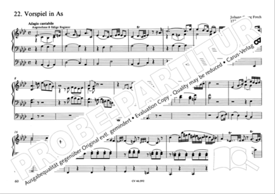Free Organ Music from the Romantic Period, Vol. II (Freie Orgelmusik der Romantik, Band II) Organ scores gallery preview page 61