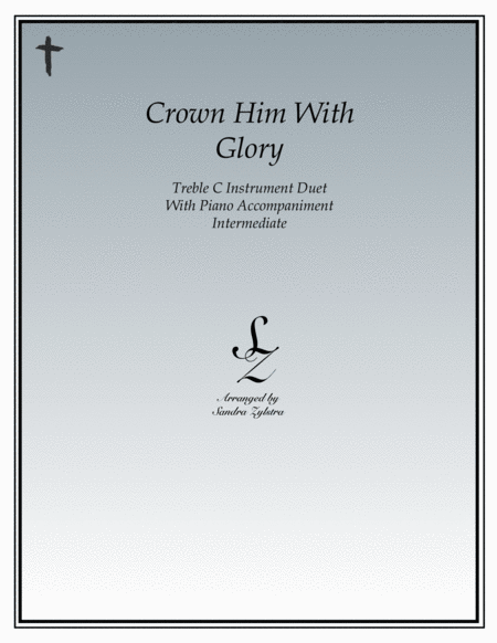 Crown Him With Glory (treble C instrument duet) image number null