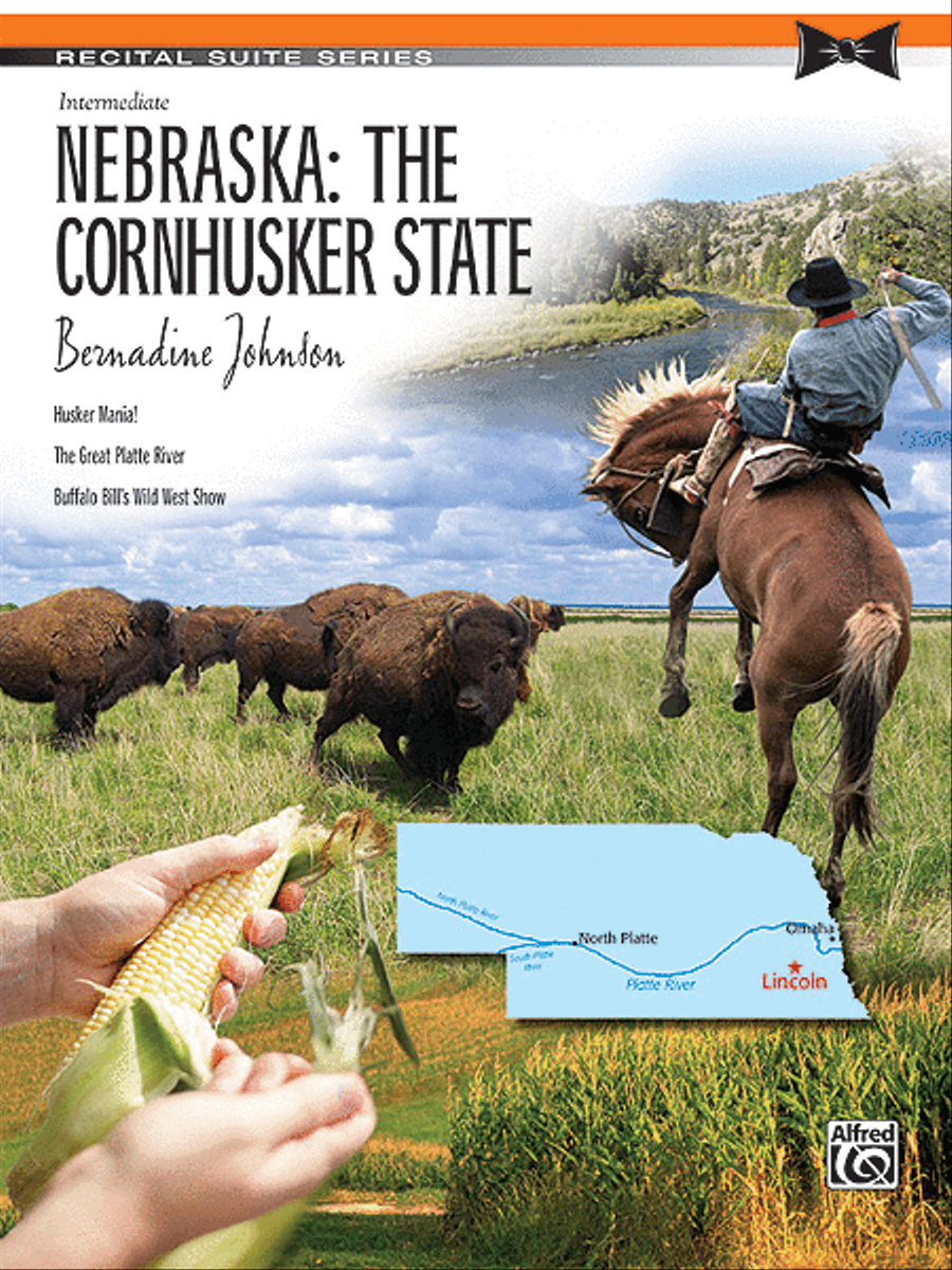 Nebraska -- The Cornhusker State Piano Solo scores gallery preview page 1