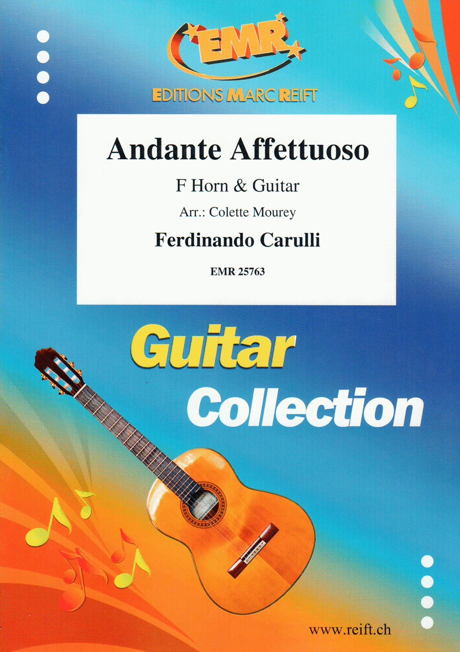 Andante Affettuoso Andante Affettuoso Horn scores gallery preview page 1
