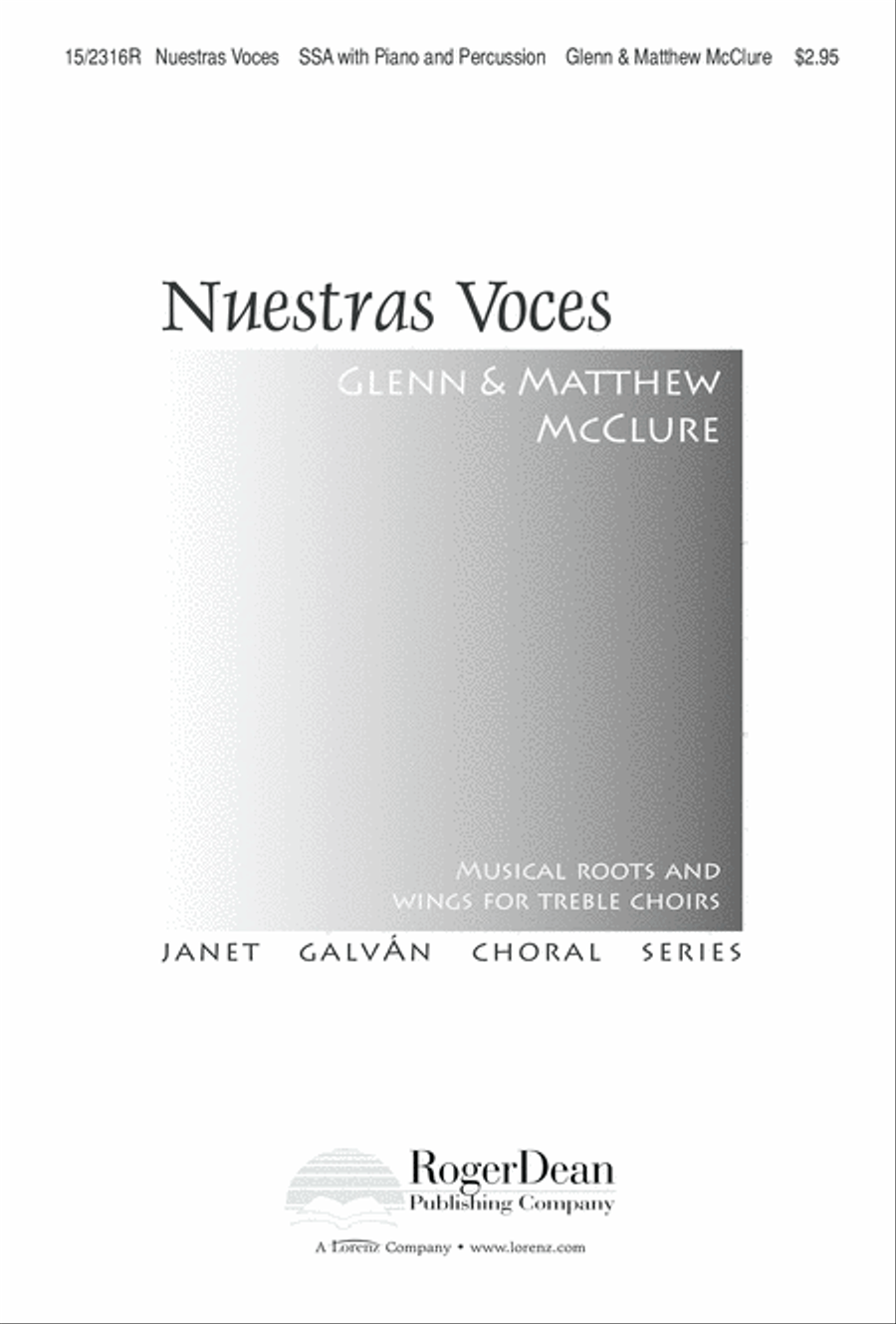 Nuestras Voces SSA scores gallery preview page 1
