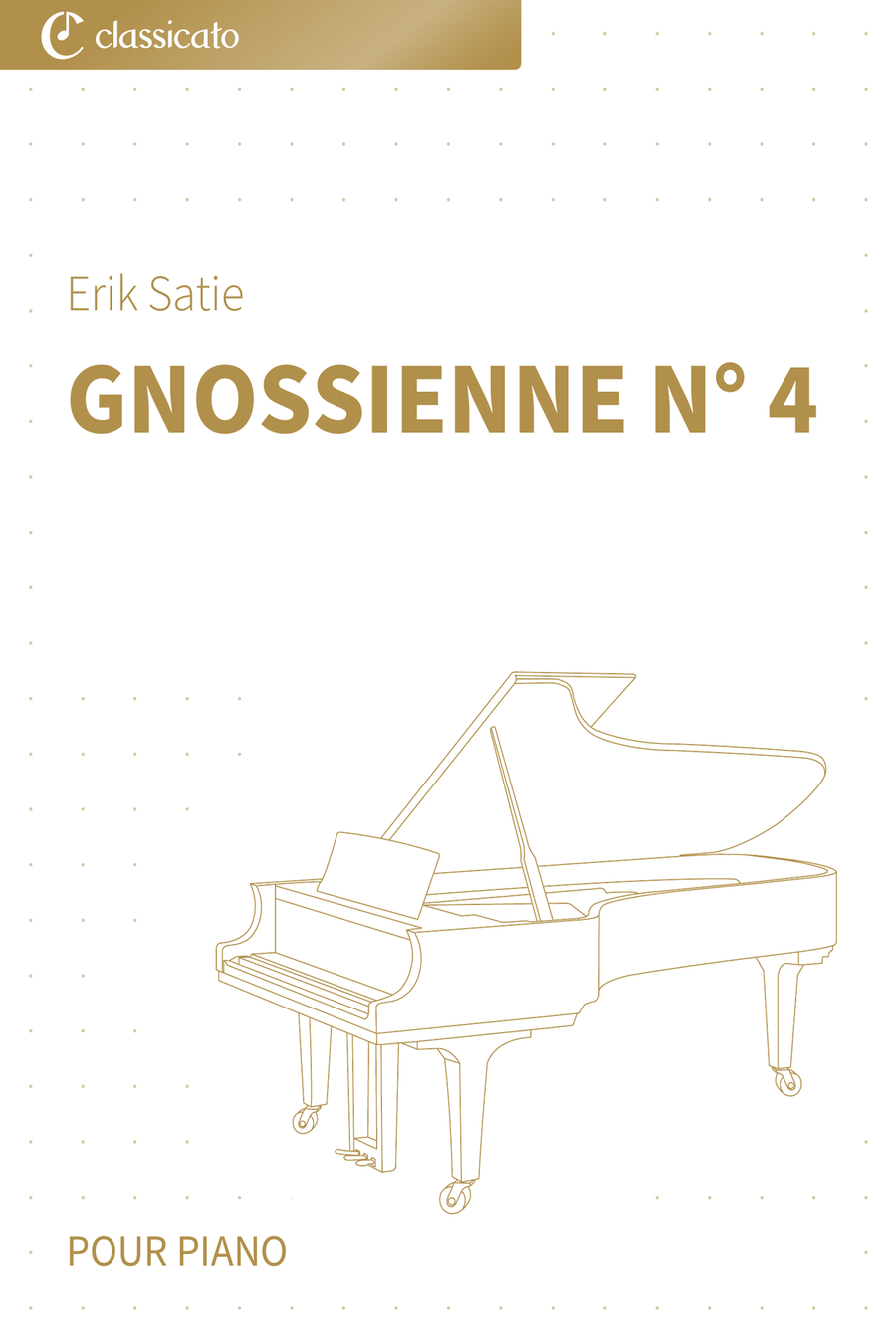Gnossienne no. 4 Gnossienne no. 4 Piano Solo scores gallery preview page 1