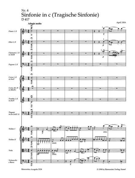 Symphony, No. 4-6