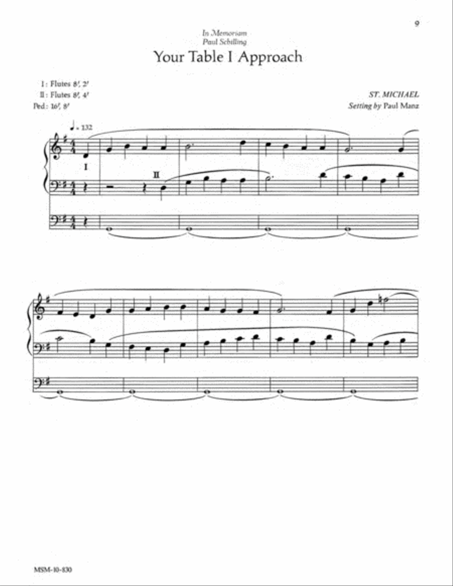 Improvisations on General Hymns Organ scores gallery preview page 5