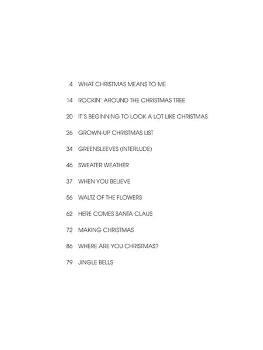 Pentatonix - Christmas Is Here! Piano, Vocal, Guitar scores gallery preview page 2
