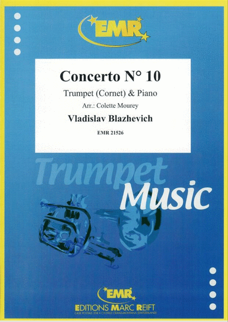 Concerto No. 10 Cornet scores gallery preview page 1