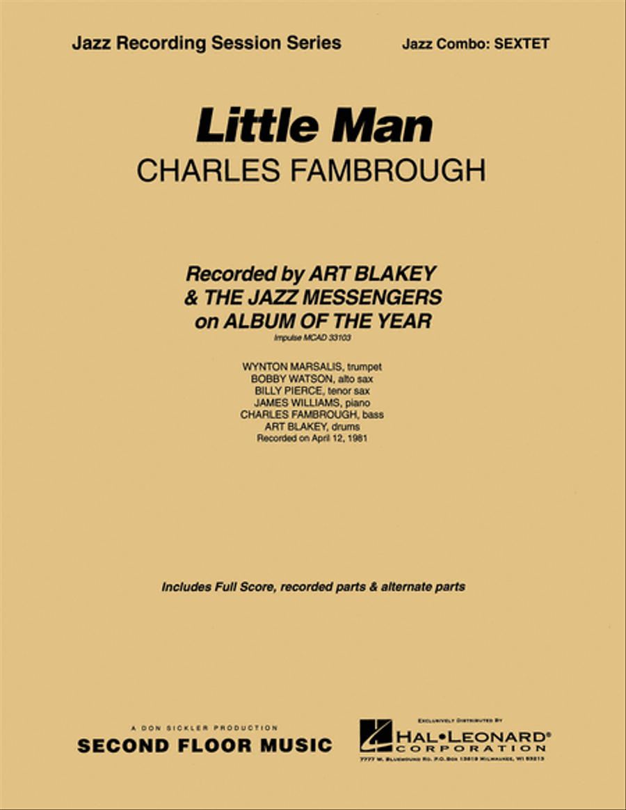 Little Man Jazz Ensemble scores gallery preview page 1