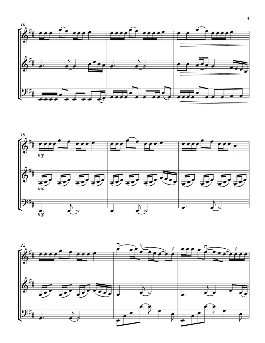 Sunflower String Trio scores gallery preview page 3