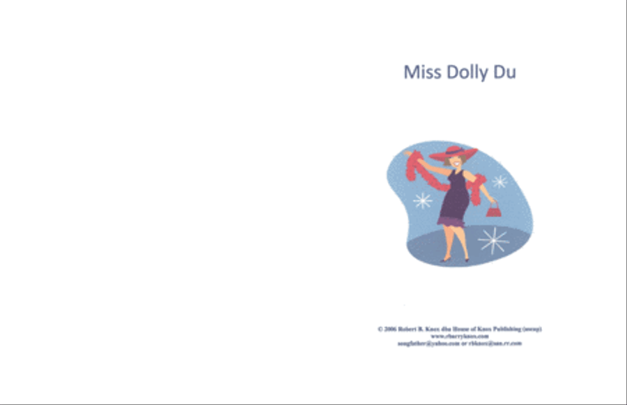 Miss Dolly Du Miss Dolly Du Voice scores gallery preview page 1