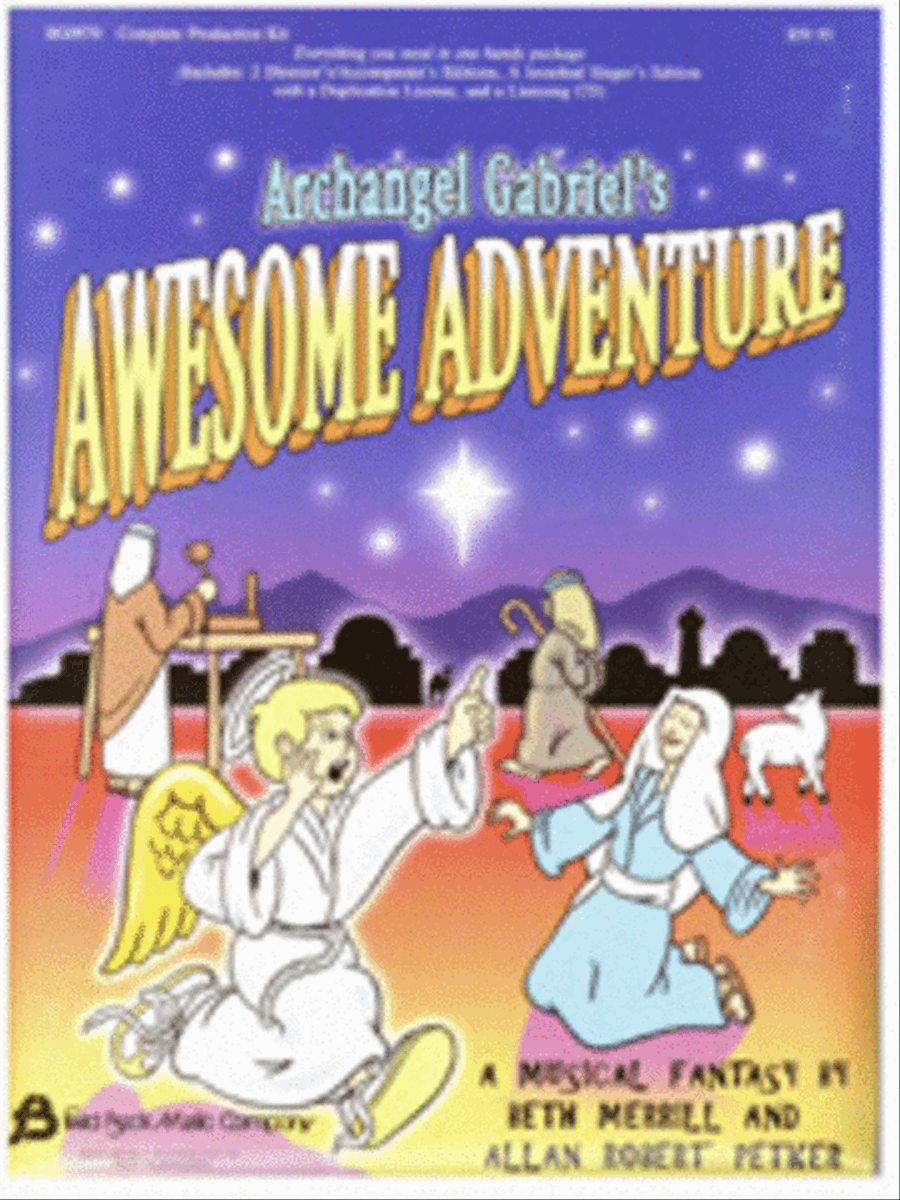 Archangel Gabriel's Awesome Adventure (Sacred Musical) Children's Choir scores gallery preview page 1
