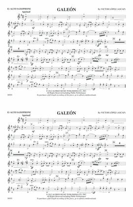 Galeón: E-flat Alto Saxophone