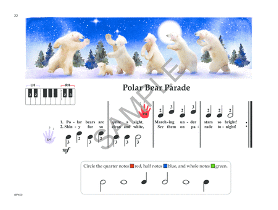 Bastien New Traditions - Primer A Piano Method scores gallery preview page 3