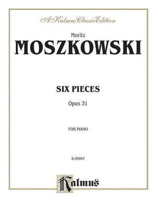 Book cover for Six Pieces, Op. 31