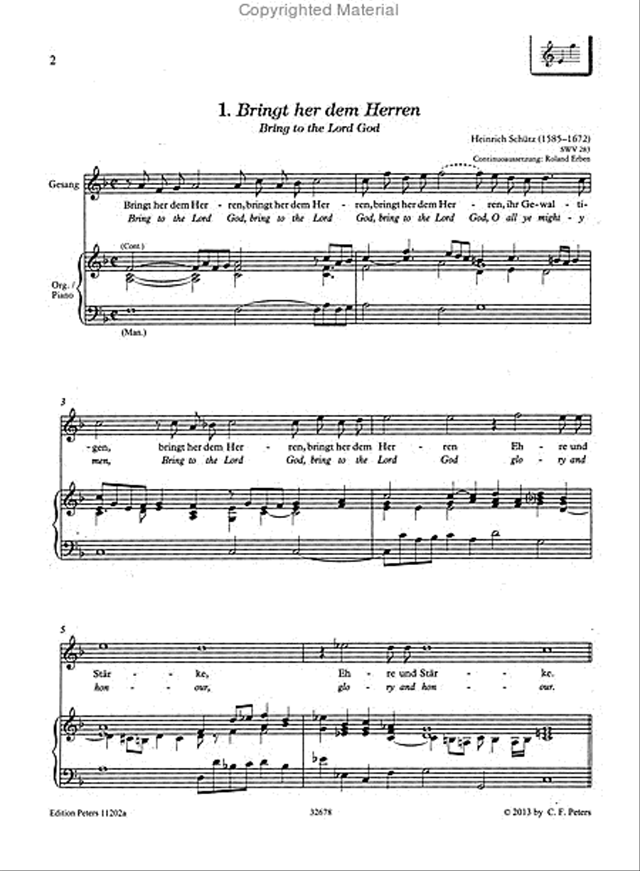 Du meine Seele, du mein Herz for Voice and Piano/Organ (High Voice) High Voice scores gallery preview page 2