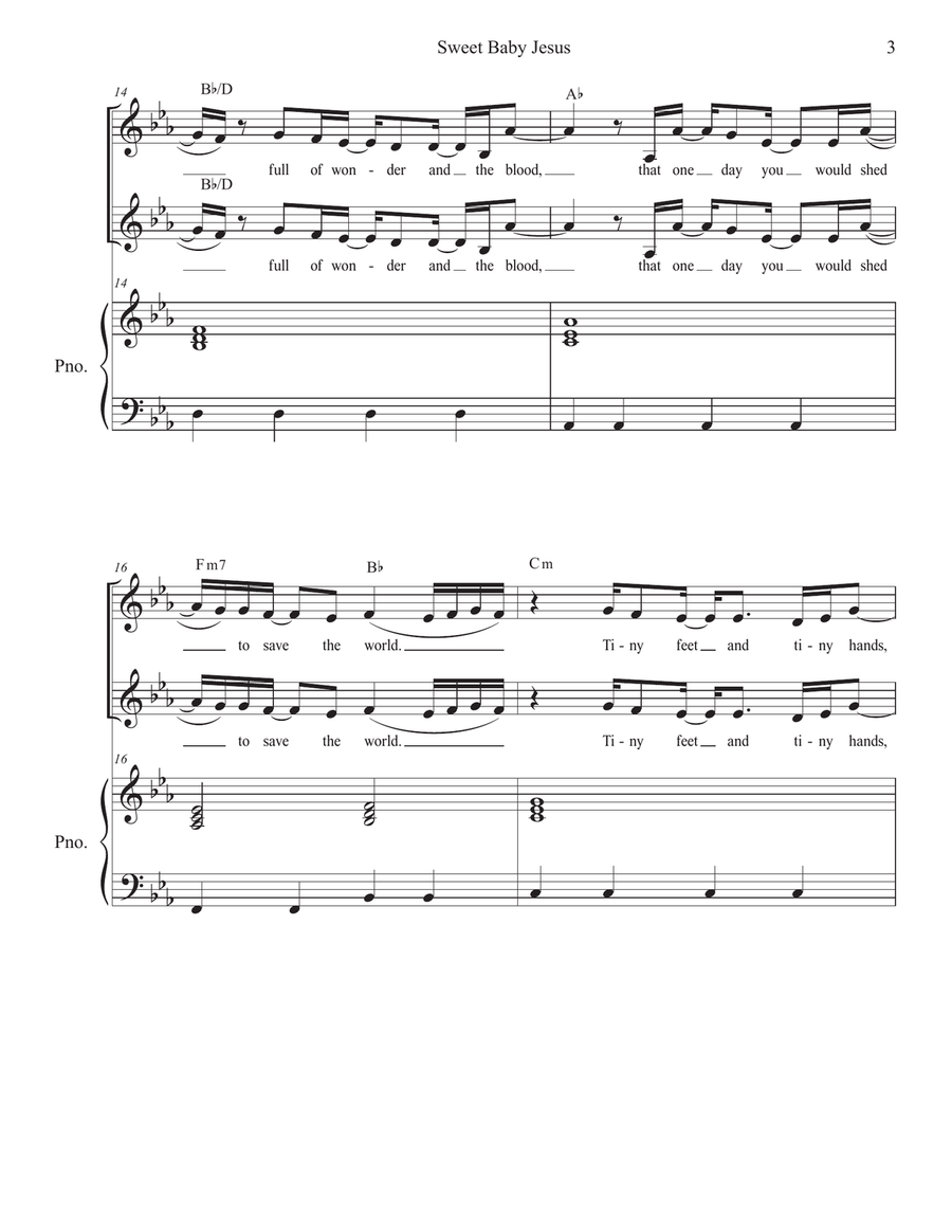 Sweet Baby Jesus SA scores gallery preview page 3