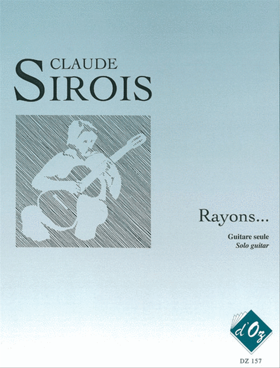 Rayons... Rayons... Classical Guitar scores gallery preview page 1