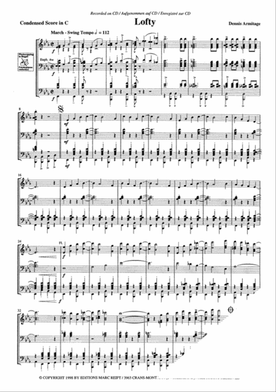 Lofty Lofty Brass Band scores gallery preview page 4