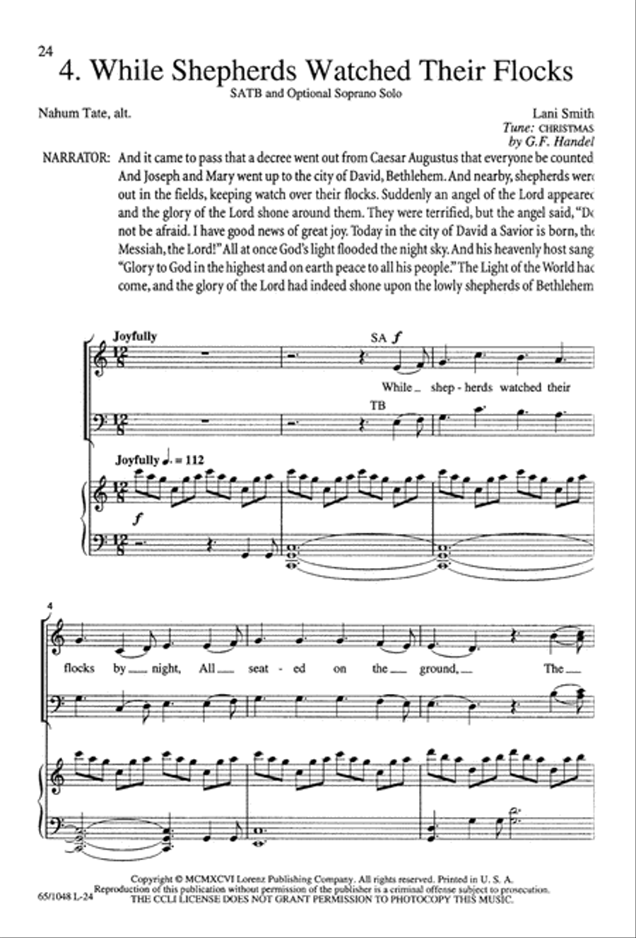 The Light of the World The Light of the World 4-Part scores gallery preview page 26