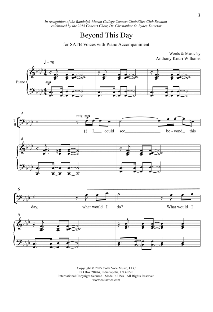 Beyond This Day 4-Part scores gallery preview page 1