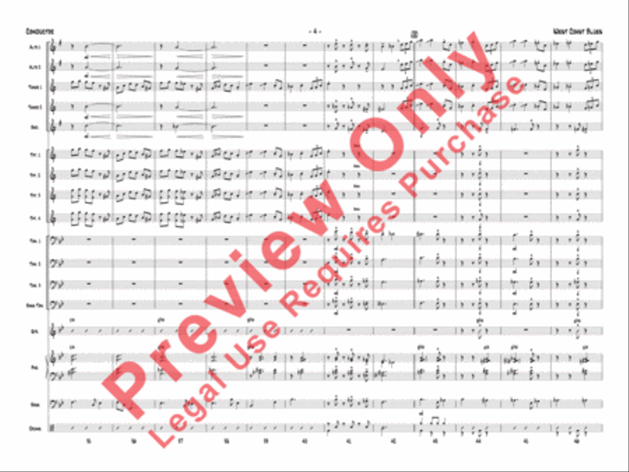 West Coast Blues West Coast Blues Jazz Ensemble scores gallery preview page 27
