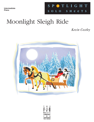 Book cover for Moonlight Sleigh Ride