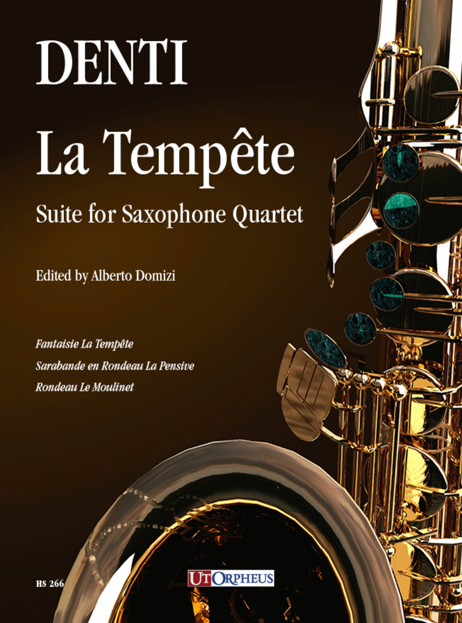 La Tempête. Suite for Saxophone Quartet