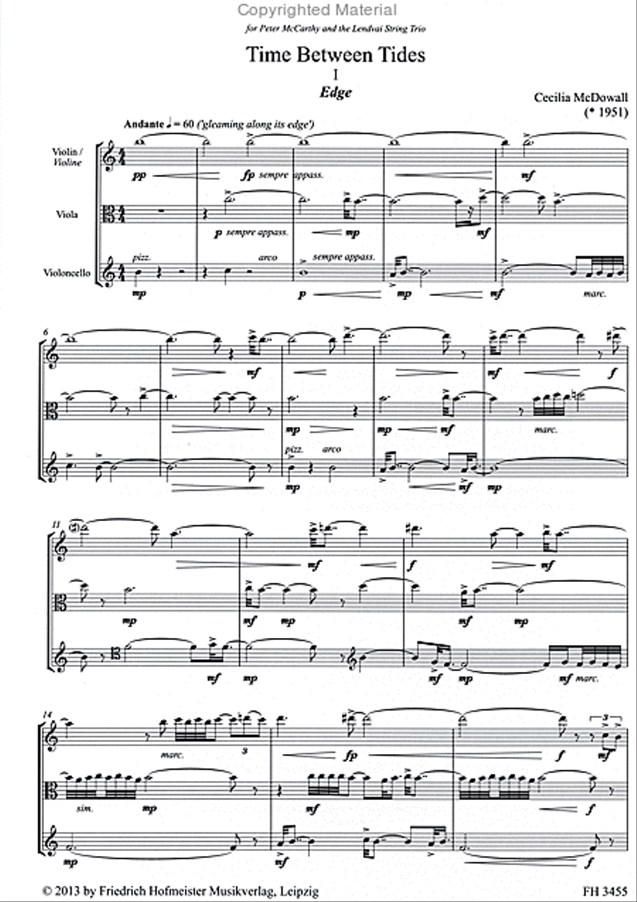 Time Between Tides Time Between Tides Cello scores gallery preview page 2