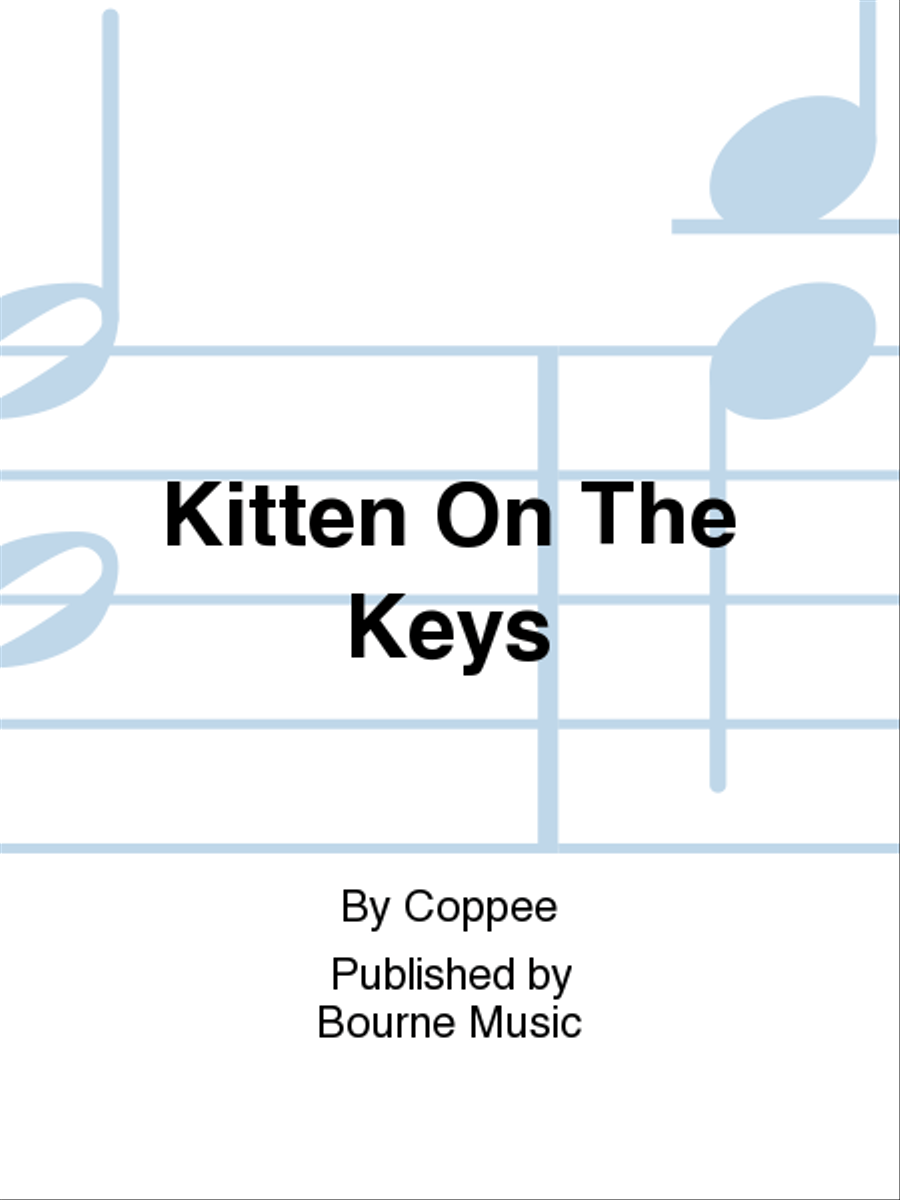 Kitten On The Keys Piano Solo scores gallery preview page 1