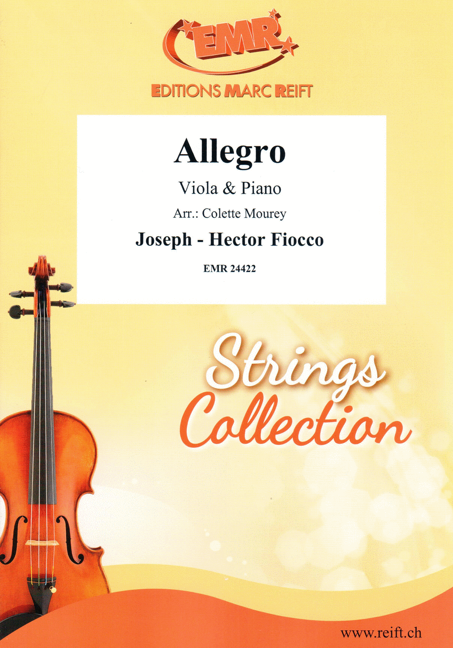 Allegro Piano Accompaniment scores gallery preview page 1
