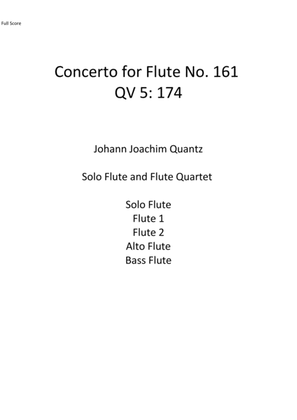 Book cover for Concerto No. 161 QV5:174