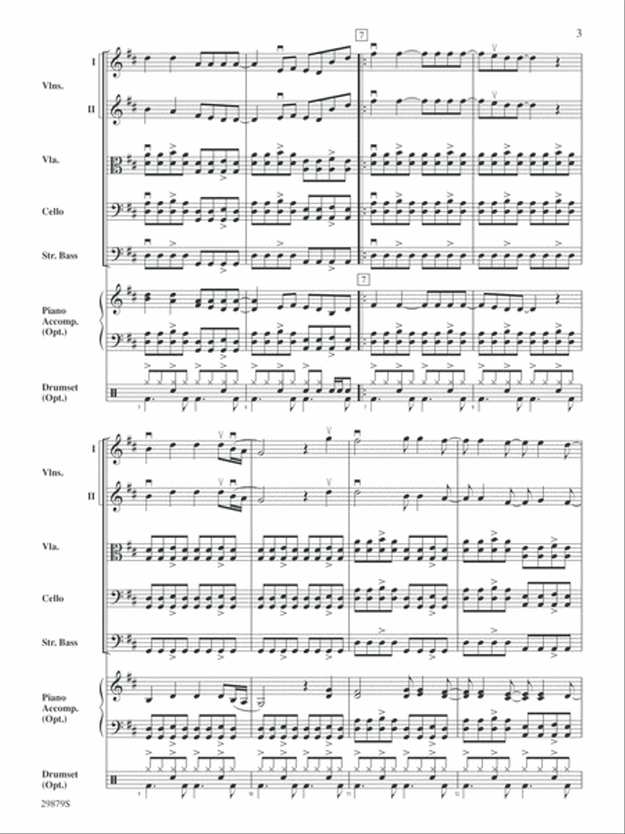 How Long: Score String Orchestra scores gallery preview page 3