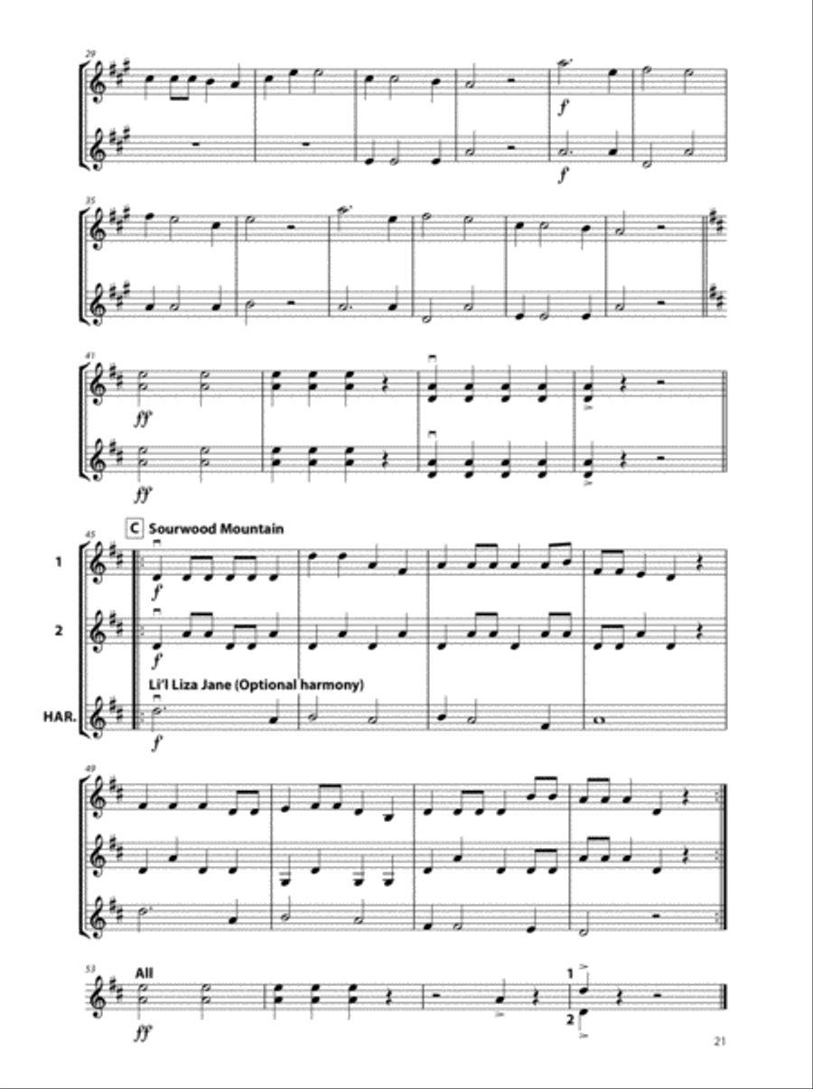 More String Time Joggers String Orchestra scores gallery preview page 22