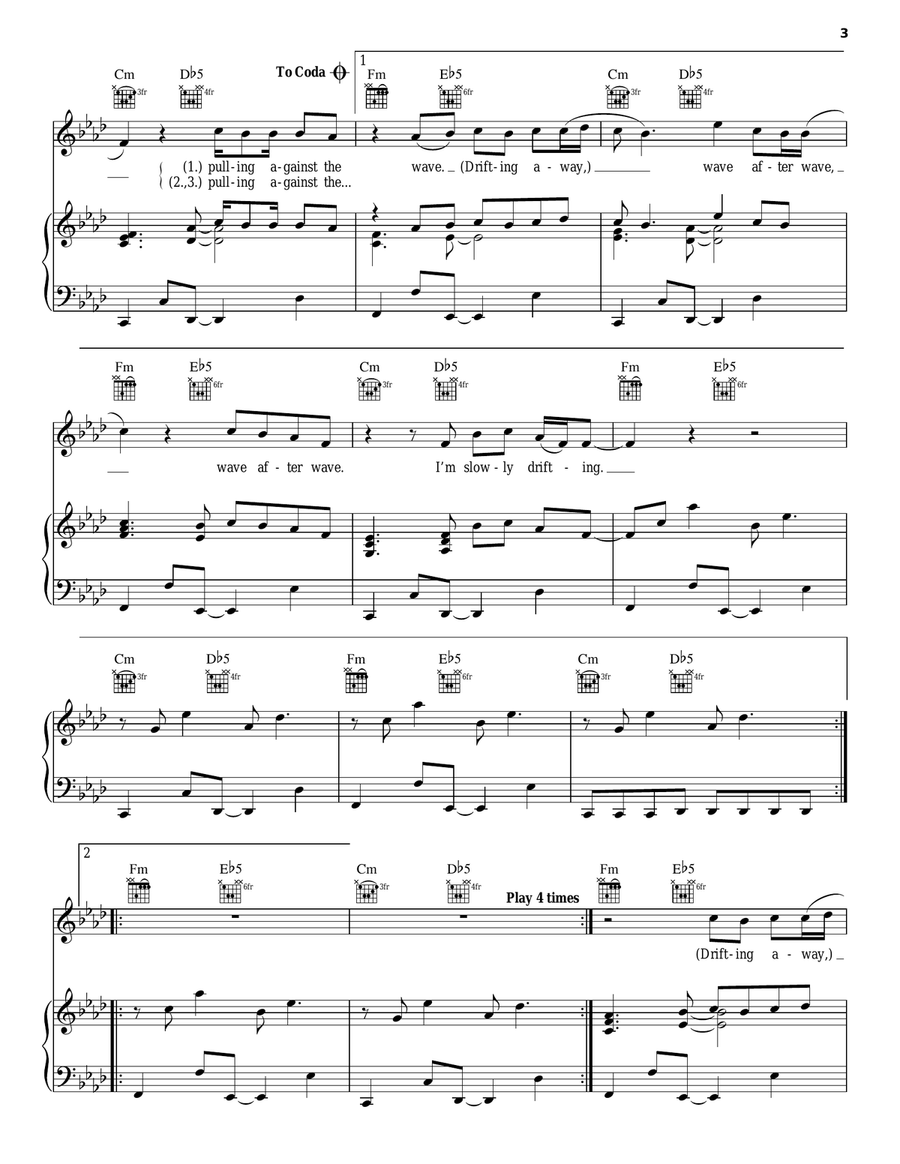 Waves Acoustic Guitar scores gallery preview page 3