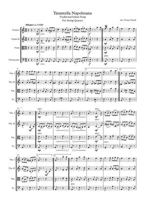 Tarantella Napoletana for String Quartet