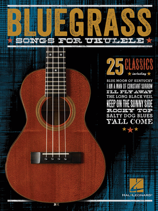 Book cover for Bluegrass Songs for Ukulele