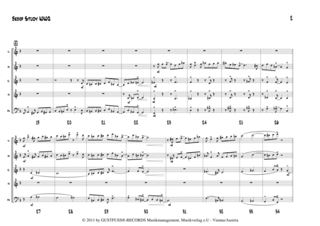 Bebop Study (woodwind quintet) image number null