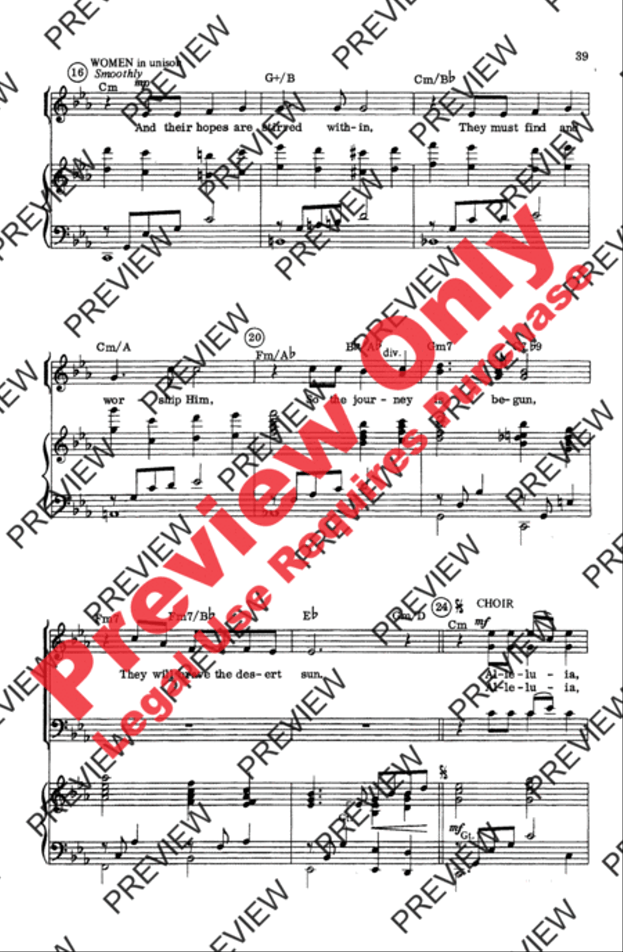 King of Love King of Love 4-Part scores gallery preview page 19